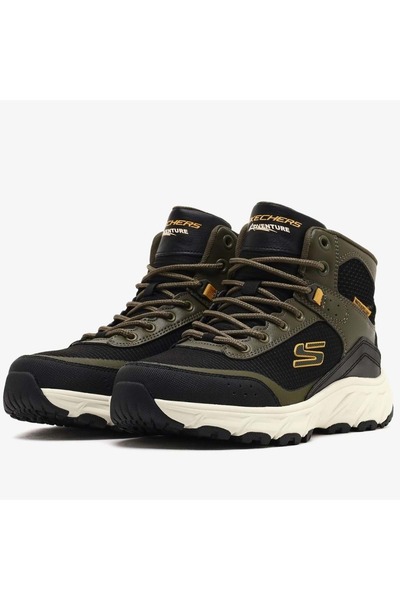 SKECHERS Hillcrest 2.0 Woodrock Peak 237804 Water Repellent Outdoor Erkek Bot HAKİ
