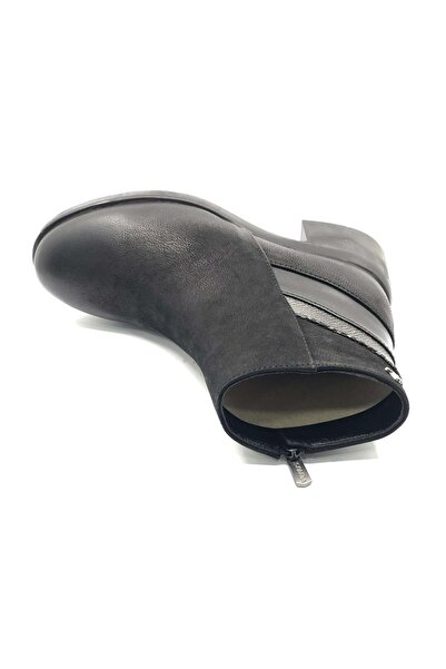 Venüs Γυναικείες Ορθοπεδικές Μπότες Brumalis Γνήσιο Δέρμα Αντιολισθητική Σόλα ΜΑΥΡΟ