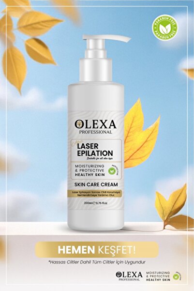 OLEXA PROFESSIONAL Lazer Epilasyon Ve Ağda Sonrası Leke Önleyici Tahriş Azalt...