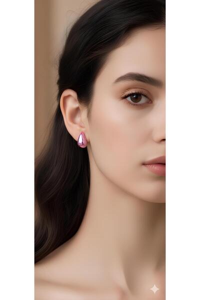 Bontexs Mor Damla Küpe