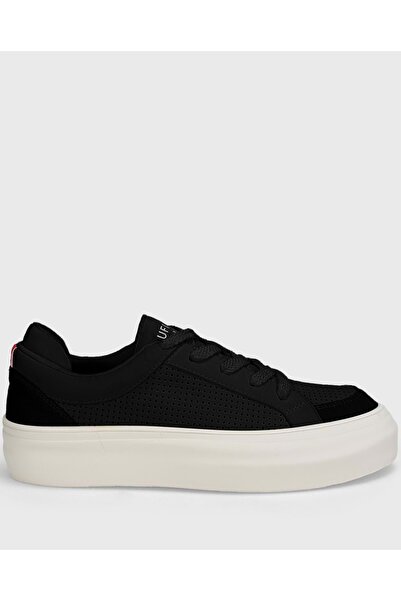 Lufian 111230259 Allan Sneaker Men's Leather Shoes Black