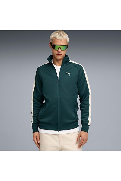 Puma T7 Always on Track Jacket 629587-75 Men's Tracksuit Top Green