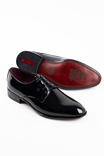 sauron Κλασικά ανδρικά λουστρίνια παπούτσια με γνήσιο δέρμα αγελάδας επένδυση, κατάλληλα για κοστούμι γαμπρού R30