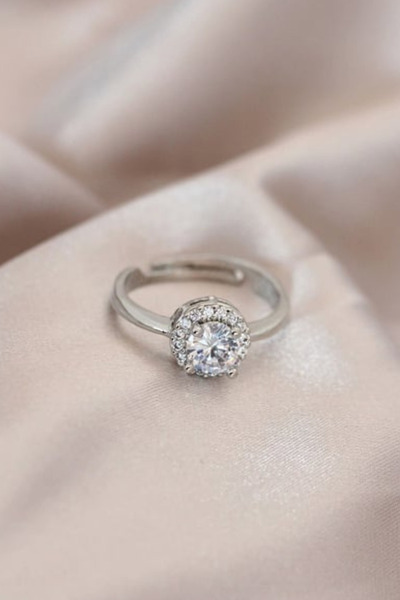 Leo'Stone سلسلة مستوردة فاخرة من حجر الزركون الرغيف الفرنسي بتصميم قابل للتعديل للنساء من الفولاذ