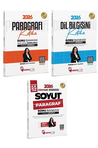 Genel Markalar Hoca Kafası 2026 KPSS TYT ALES DGS Paragrafı + Dil Bilgisi Kaf...