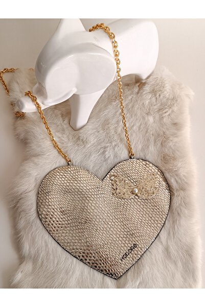 Hodore LoveBerry Справжня шкіра Дитяча сумка з принтом Gold