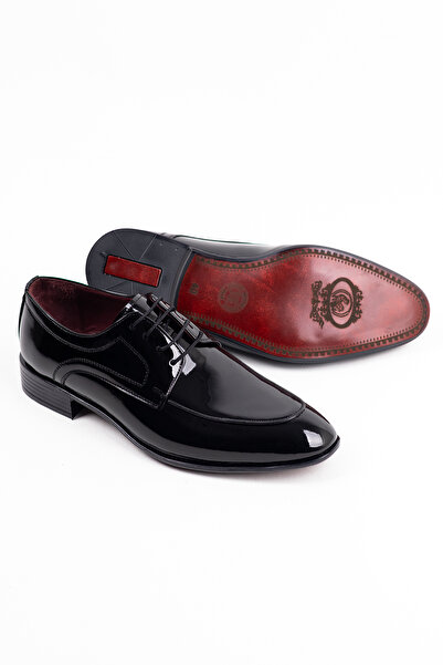 sauron Κλασικά ανδρικά λουστρίνια παπούτσια με γνήσιο δέρμα αγελάδας επένδυση Κατάλληλα για κοστούμι γαμπρού R27