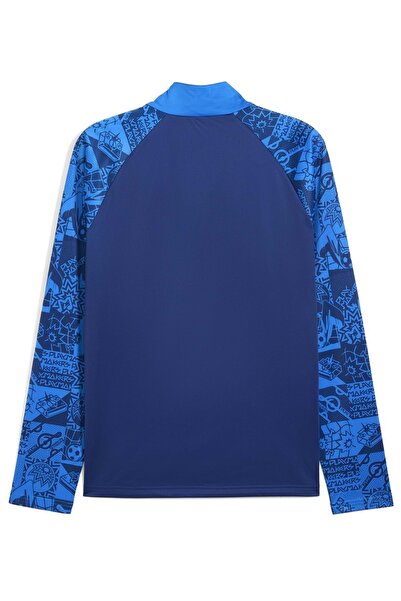 Puma Neymar Jr Playmaker 1/4 Zip 660309 Men's Sweatshirt Blue
