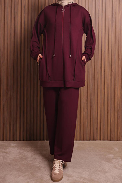 Balenbi Women's Modal Fabric Oversized Hooded Hijab Set 1132