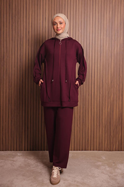 Balenbi Women's Modal Fabric Oversized Hooded Hijab Set 1132