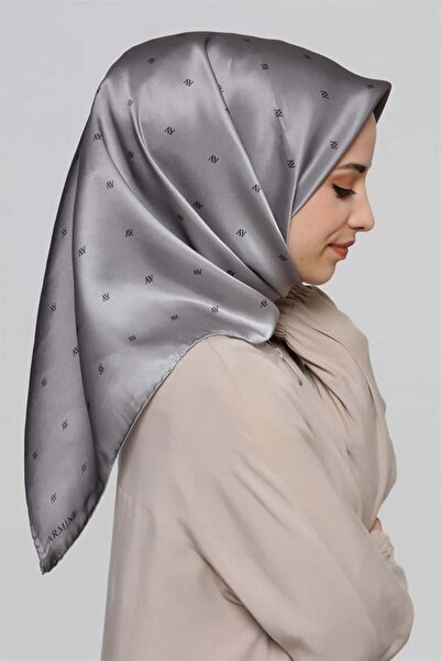 Armine Nostalji Serisi Twill İpek Eşarp 8338D-83