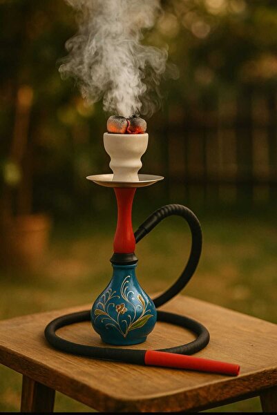 Yerli Çok Renkli Küçük Boy Nargile-gmy Shop