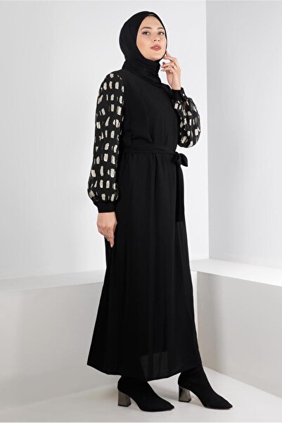 Alvina ΦΟΡΕΜΑ ΚΡΕΠ ΜΕ ΖΩΝΗ ΚΑΙ ΦΕΡΜΟΥΑΡ 20253