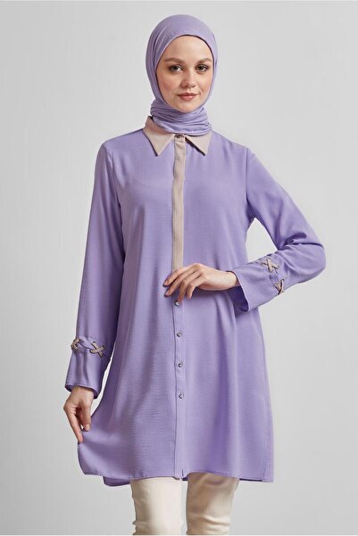 Alvina Belly Collar Tunic Model No: 45354