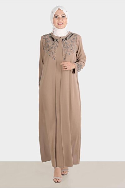 Alvina Stone Printed Crepe Dress 20245