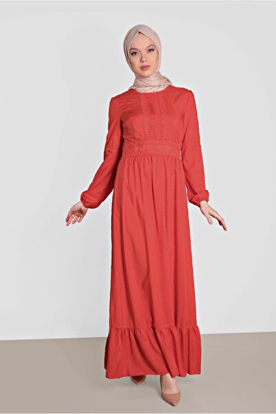 Alvina ΦΟΡΕΜΑ ΜΕ ΛΕΠΤΟΜΕΡΗ ΓΚΟΥΠΑΡΙ ΜΕ ΕΛΑΣΤΙΚΑ ΚΑΡΠΟΥΣ 4278