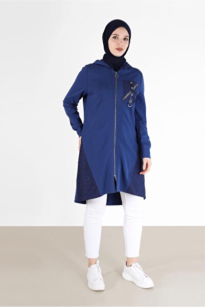 Alvina KUŞGÖZÜ ДЕТАЛЬНИЙ СУТЕНЕР З ГУПЕРАМИ 42440