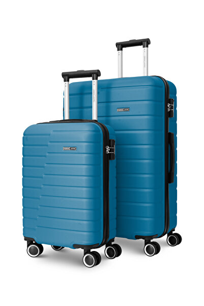 PARAJOHN Horizon 2-Piece ABS Luggage Set – Cabin 10kg & Large 30kg Trolley Bag with Spinner Wheels & Lock