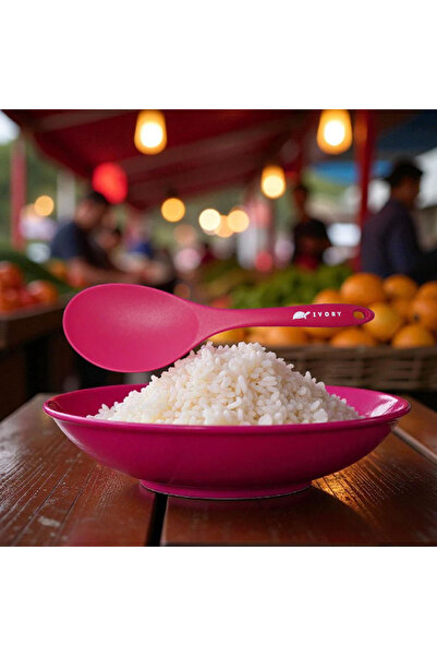 IVORY Silicone Jumbo Serving Spoon