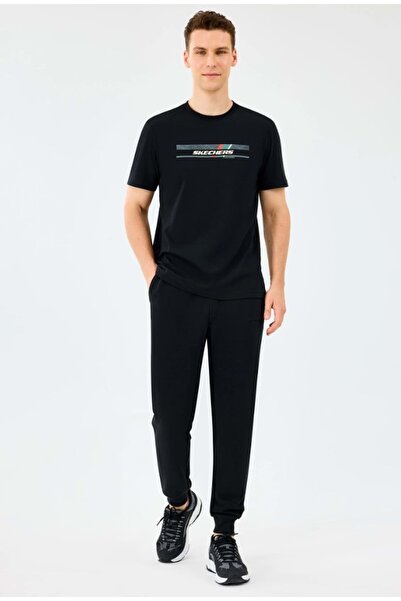 SKECHERS M Essential Jogger Sweatpant S2610006 Erkek Eşofman Altı SİYAH