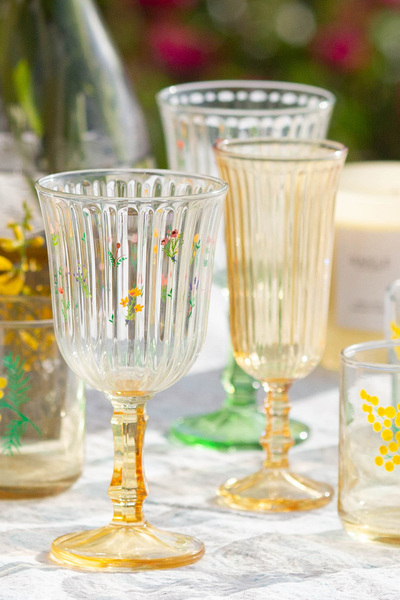 Rakle Botanical 4'lü Su Kadehi Seti 240 cc