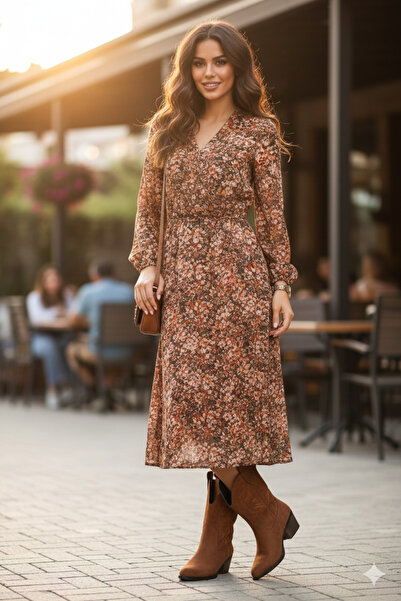 Deniz Terlik Γυναικείες μπότες καουμπόη