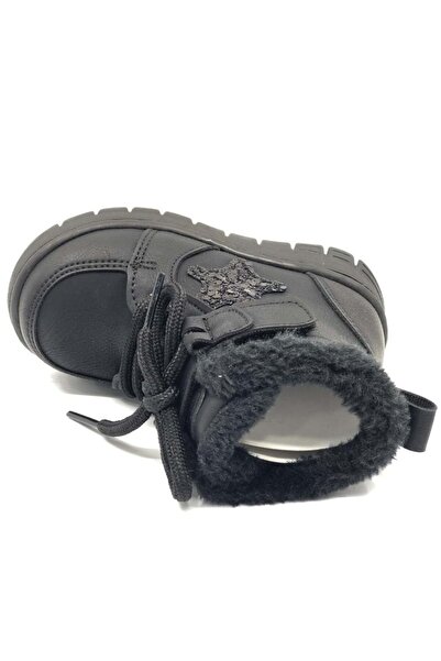 Vicco Punto Fur Orthopedic Children's Boots Black