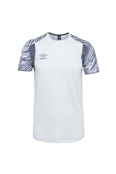 UMBRO TF-0437 Plus Ανδρικό T-Shirt Προπόνηση ΛΕΥΚΟ