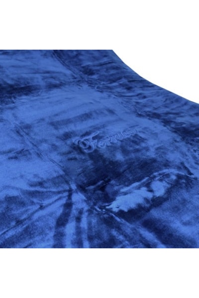 Ferrucci Frootchi Single Plain Blanket, Navy Blue, 160 x 240 cm