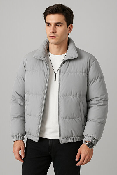 Last fashion Новий сезон Відкритий сірий плащ Водо- та вітронепроникний