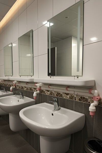 hilal kimya Central Storage 20 Lt 5 Faucets Bottom Press |   Liquid Soap Dispenser – for School, Mosque and Bulk Use