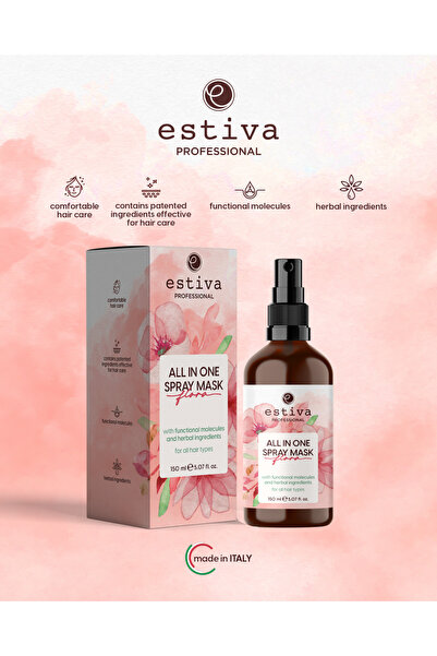 Estiva All In One Spray Mask 150ml (Durulanmayan Saç Bakım Maskesi)
