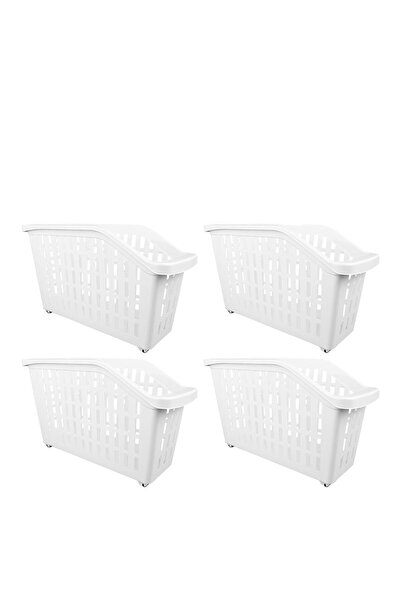 Hype Store 4'lü 13 Lt. Tekerlekli Düzenleyici Sepet