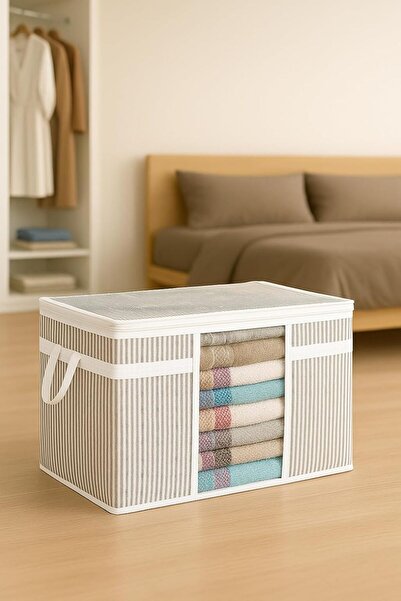 Hype Store Pencereli Yastık Kazak Hurç Organizer Düzenleyici 45 x 40 x 30