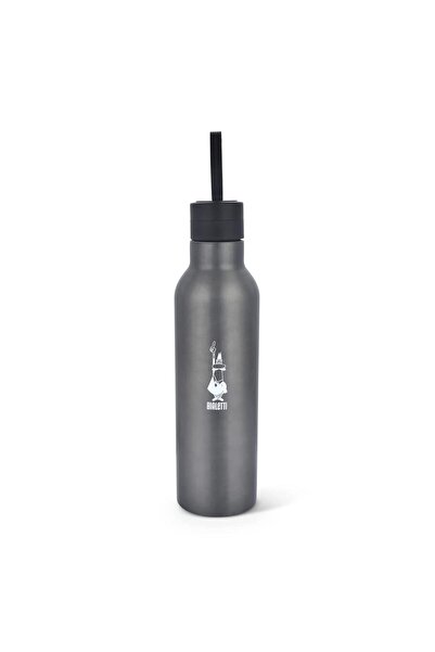 Hype Store - Thermal Bottle - 750ml - Dark Gray Color - Stainless Steel - Dou...