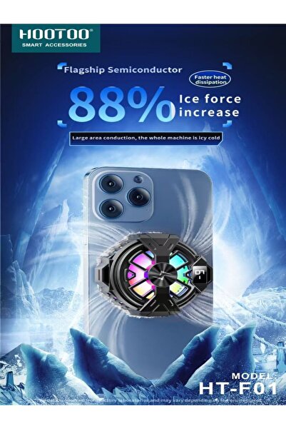 HooToo Magnetic Phone Cooler with MagSafe Technology - Instant, Silent Cooling for Gaming Enthusiasts