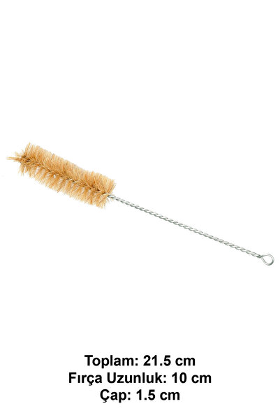 Genel Markalar Tüp Temizleme Fırçası - Küçük Boy 21,5 cm / Çap: Ø 1.5 cm