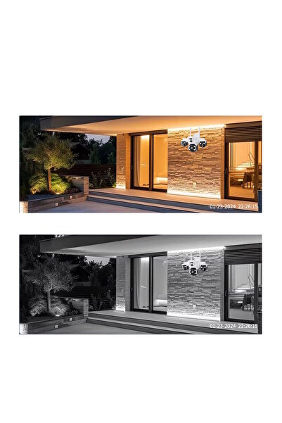 Ventus V380Pro 18MP Wifi (6MP+6MP+6MP) 3 Kameralı Gece Görüş Sesli Türkçe