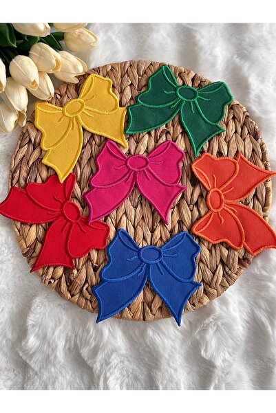 KUMSAL ÇEYİZ 6 Adet Sunumluk Fiyonk Peçete,Kokteyl Peçete,Kahve Yanı Sunum Peçetesi,Sunumluk,Bardak Altlığı