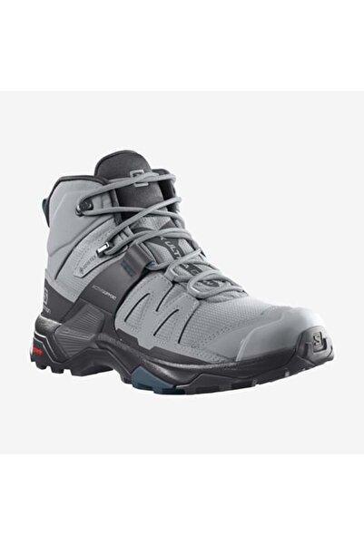 Salomon X Ultra 4 Mıd Gtx W Gore-Tex® L41295600 Patika Tırmanış Unisex Outdoor Bot SİYAH-GRİ