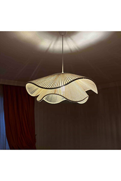 Tasarı Sanatı Ev Dekorasyonu Aydınlatma Iskandinav Rustik Tarz Bohem Avize 50cm Çap( Duy Dahildir)