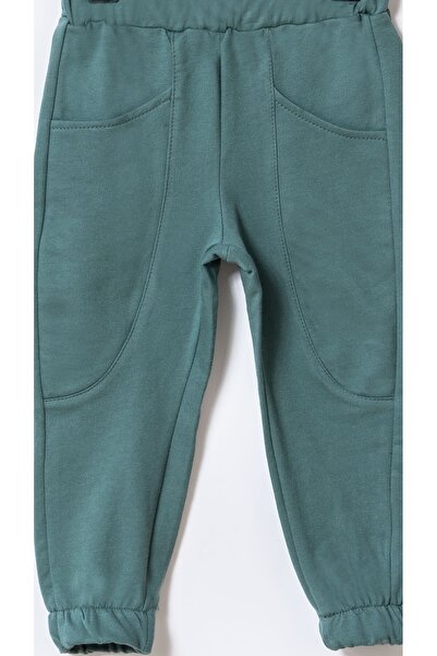 YUSALİ Geometric Pattern Printed 2-Ply Paddywear, Casual 100% Cotton Boys' Set