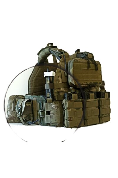 bytextile 5,56 Tactical Combat Vest Full Hardware 7 B Professional Type