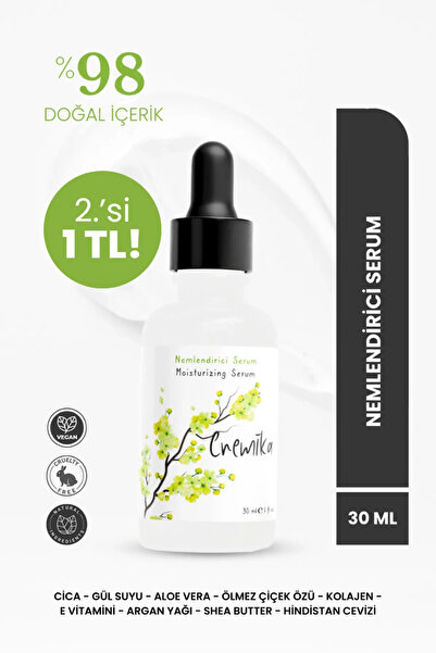 cremika Kozmetik Cica Yüz Serumu, Bariyer Güçlendirici, Kırışıklık Karşıtı, K...