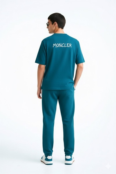 STITCH by MH Mens Oversize Moncler Tshirt & Long pajama set