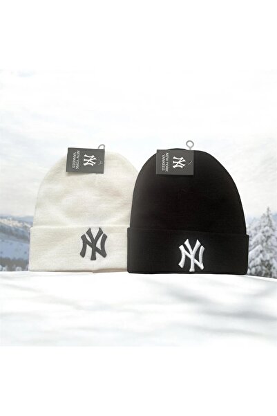 w white stars sports & wear Unisex Σετ Beanie 2 τεμαχίων