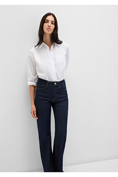 Mavi Beyaz Gömlek Loose Fit / Bol Rahat Kesim 1211364-620