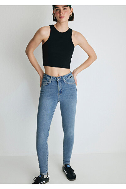 Mavi Pantaloni Serenay Gold Shape Vintage Indigo Si Jean 100980 -82194