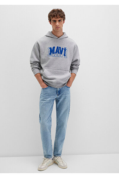 Mavi Logo Gray Sweatshirt 0S10413-80018