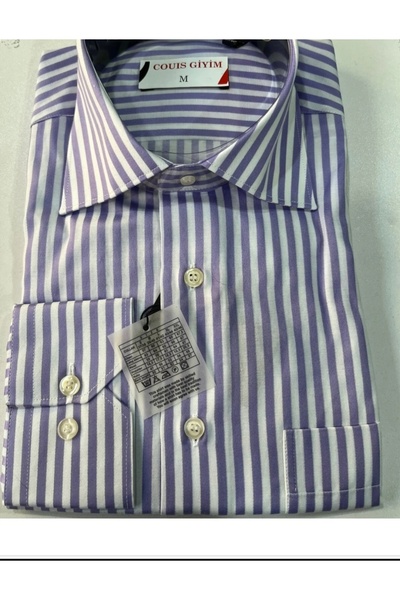 couis Classic Cut Pocket Long Sleeve Men's Shirt